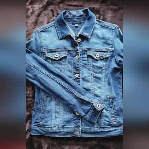 Tommy Hilfiger Women's Blue Denim Jacket